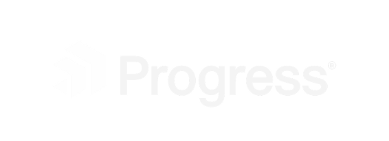 progress logo in black and white